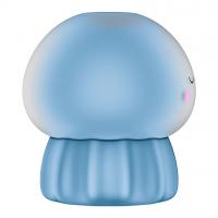 Голубой вакуумный стимулятор клитора в форме медузы Satisfyer Jelly-cious